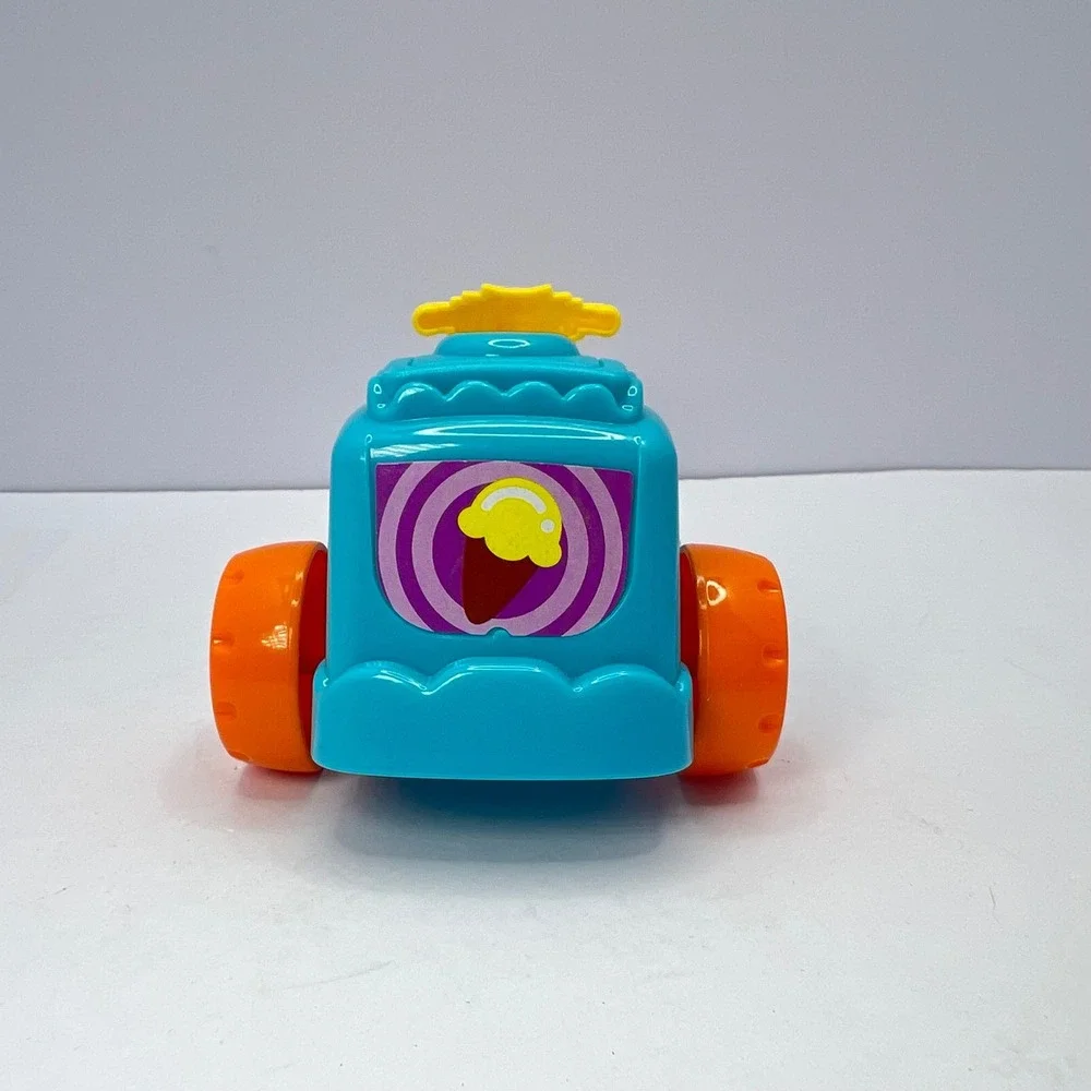 VTech Blue Ice Cream Cart‎ Scooter Go Go Smart Friends Carnival Playset Pretend